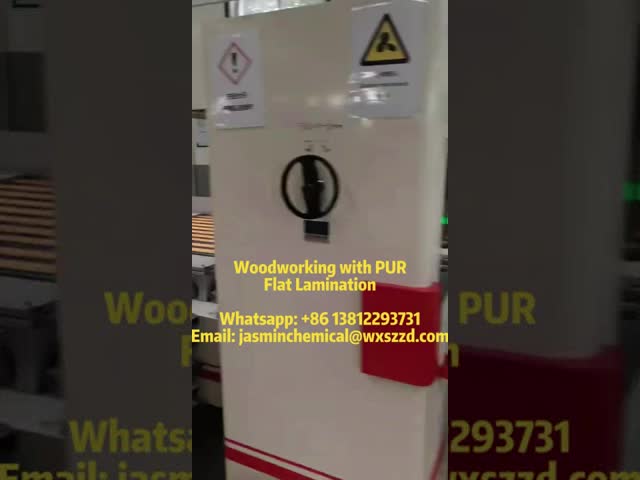 Оптовое промышленное Pur горячее плавит прилипатель для слоения Woodworking плоского