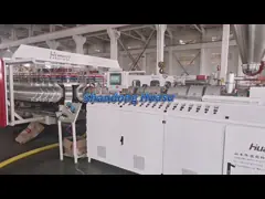 Customizable PVC Corrugated Pipe Making Machine For PVC Material Production video