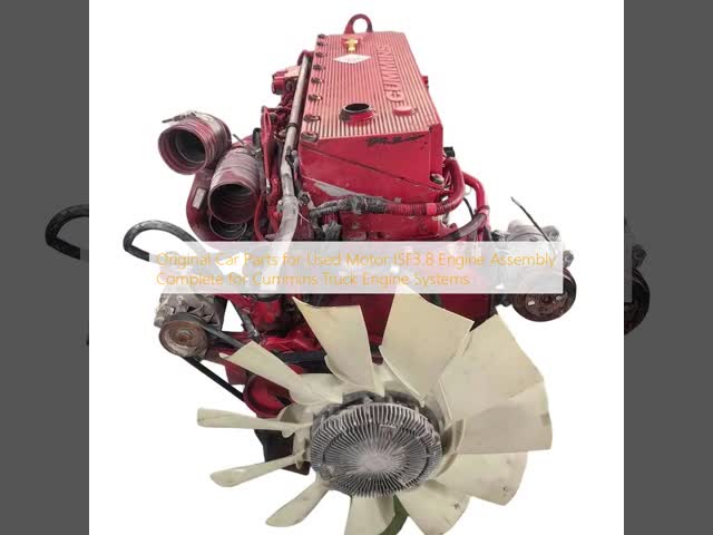 中古モーター ISF3.8 エンジン組成 コンプリート カミンズ トラック エンジンシステム