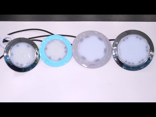 IP68 格付け 超薄 完全樹脂で満たされた壁掛けプールライト 6W / 10W / 18W / 24W / 35W