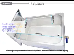 Professional Engine Table Top Ultrasonic Cleaner With Camshaft Rocker Cover 30L 40kHz 600W
