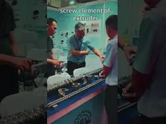 Alloy 6542 Convey Screw Element Extruder Elements For Twin Screw Extruder
