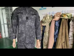 China Camouflage Kuwait BDU Military Uniform Polyester Cotton Fabric Waterproof For Army supplier