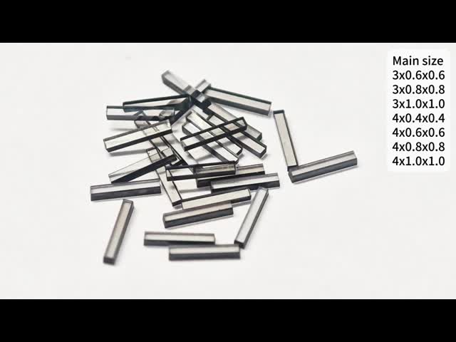 シングルクリスタル合成工業ダイヤモンド Hpht CVD ダイヤモンドログ 4x 0.7x 0.7mm