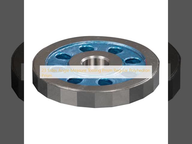 23 Sides Regular Polyhedron Prism Polished Surface Level 0 Level I Precision