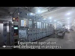 Medical Device Through-Type Mesh Conveyor Cleaning & Drying System – Spray Rinsing + Air Knife Dehydration + Hot Air Drying