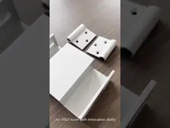 OEM Aluminum Extrusions For Electronics / Electrical Cover  , with Anodized Surface Treatment Powder Coating