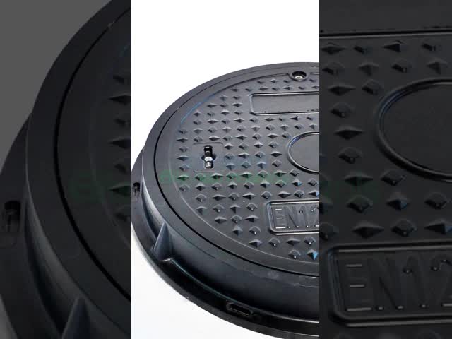 EN124 Certified Composite Manhole Cover with Locking Key -40ºC to 150ºC