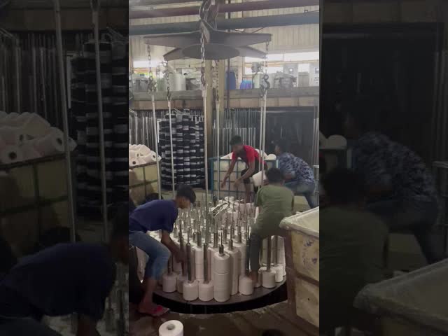 High Temperature Package Yarn Dyeing Machine With Full Automatic Control System