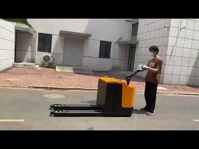 Electric Pallet Truck, 4 Tons Capacity, 2m Lifting Height, Small & Easily Maneuverable