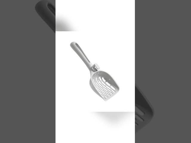 Food Grade ABS Pet Cleaning Tools Anti Leak Scoop Quick Sifting FDA Compliant