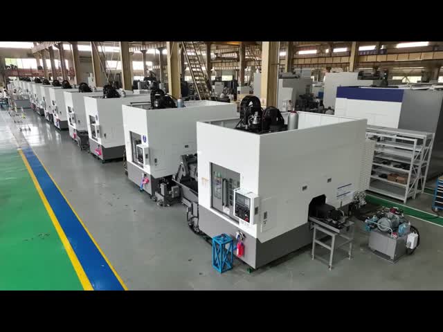 Inverted Vertical Lathe IVT35 Automatic Workpiece Grasping Automated Production Line CNC Lathe