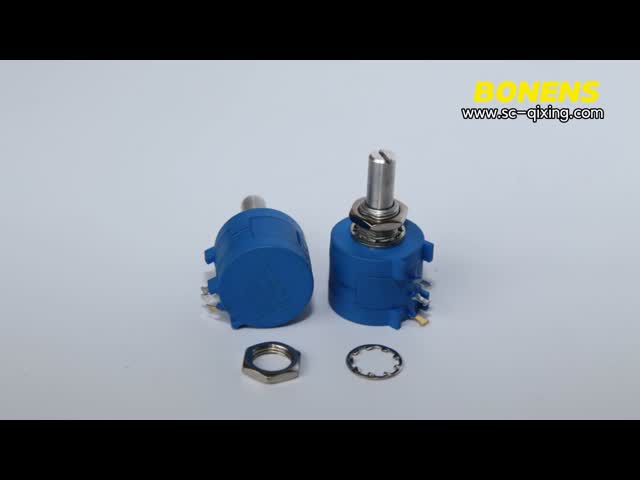 BONENS Ip67 評価 10k オーム 5 ターン 線形精度 0.25% 2w 防水 3590S-2-103L ポテンチオメーター 2w 電源評価
