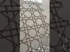 China High Strength Laminated Glass Metal Fabric Customization Green And Strength Solutions supplier