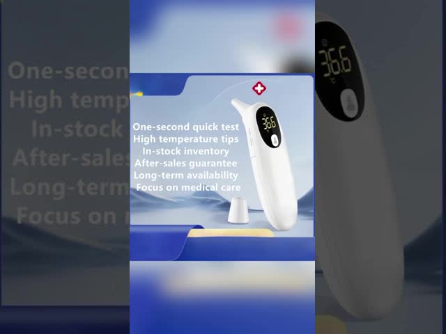 Quick Test Digital Animal Ear Thermometer with Fever Warning Silent Mode