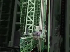 Max 3500kg Pallet Automatic Racking System AS-RS Stacker With Double Column