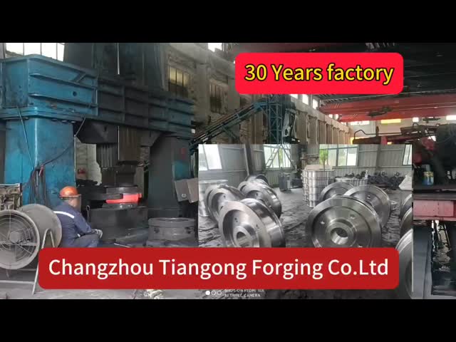 42CrMo 40Cr Wear-Resistant Forged Alloy Steel Parts for Marine Shaft Fittings