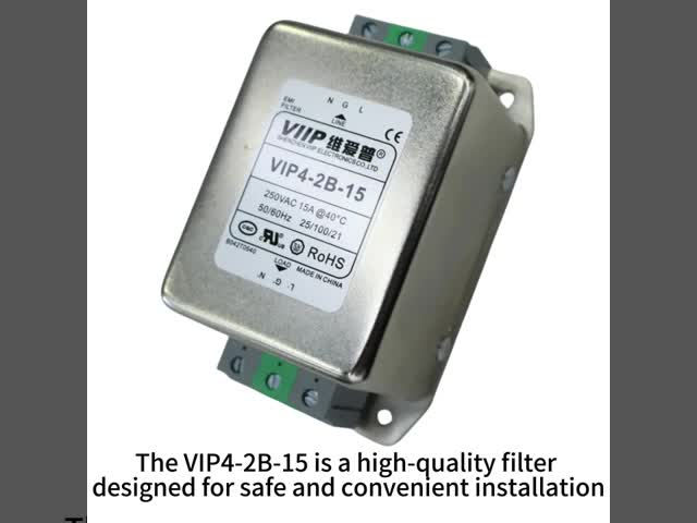 Фильтр EMI 1760VDC линии электропередач AC ODM OEM VIIP 30-100dB