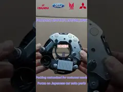 Pour ISUZU NPR 4HF1 8-97253577-1 régulateur d'alternateur 24V 60A video