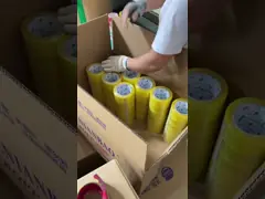 UV Resistant Professional Fragile Tape 2.2 Mil Polypropylene Material