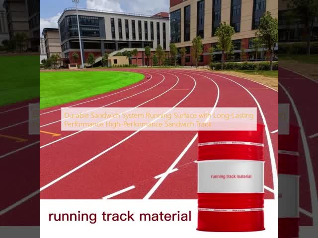 Long Lasting EPDM Rubber Running Track