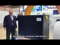 China High COP4.21 Inverter EVI Split Heat Pump Air Source Water Heaters supplier