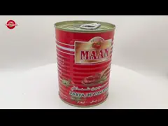 MAAN 400g Double Concentrate Canned Tomato Paste Brix22-24% Customizable Brand Available