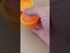 Orange Nail Pump K801-2 for Girls' Cosmetic Bottles