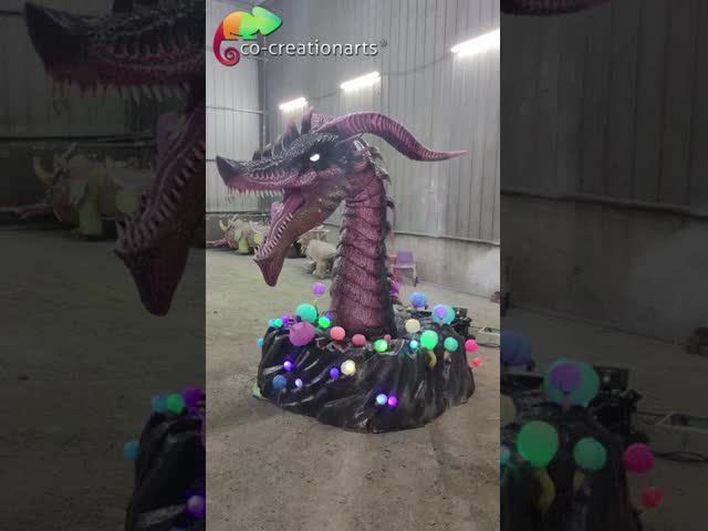 Западное пламенистое Animatronic доказательство солнца драконов