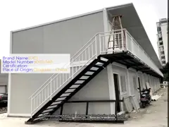 Anti Corrosion Prefab Container House Steel Temporary Construction Quick Install