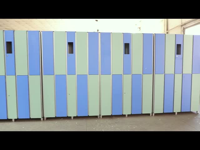 HPL Compact Laminate Multi-Layer Combination Gym Locker With Digital Lock Manufacturer