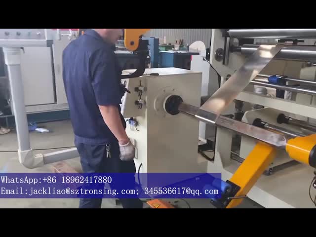 Máquina de enrolar folhas de transformadores de resina fundida com comando PLC