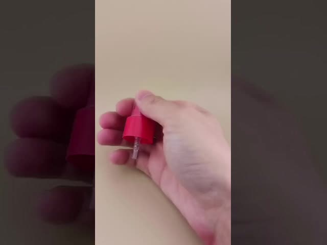 Red Plastic PP Trigger Smooth Fine Mist Sprayer K302 foe Cosmetic Bottles