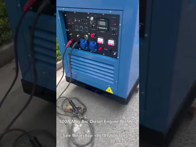 ミラー・ビッグ・ブルー 315A 400A 600A MMA ストック 弧形タイグ 溶接機 20kva ディーゼルジェネレーター 溶接機