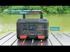High Capacity Power Station Outdoor 300W Portable Emergency Power Station