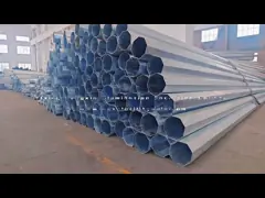 10.5m 7m Q345 Octagonal Power Distribution Pole Hot Dip Galvanized Steel