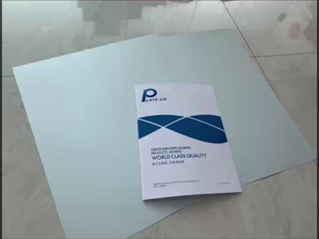 Thermal Processless CTP Plate Without Developer For Commercial Printing With Run Length 100000-200000 Impressions