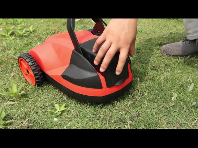 バッテリー 携帯 手動 押す 芝刈り機 800W 電気 芝刈り機 庭