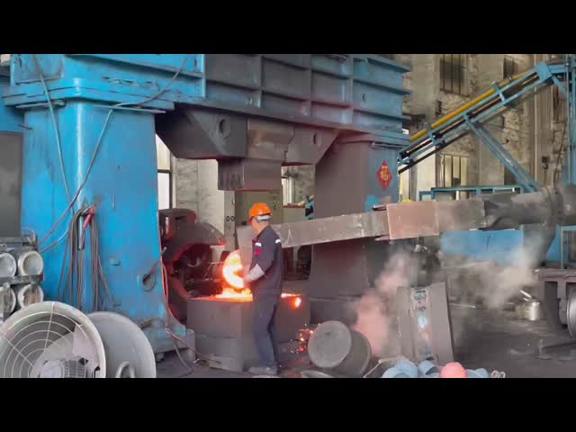 ISO9001 Certified Carbon Steel Drive Shaft and Output Gear Shaft Forgings