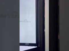 Thermal Aluminum Casement Windows Double Glazed Tempered Glass Windows