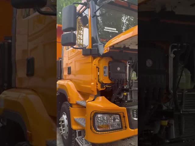 Shacman 8*4 Used 40 Ton Dump Truck For M3000 Highway Transport 12 Tires FAST Gearbox