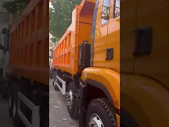 Shacman 8*4 Used 40 Ton Dump Truck For M3000 Highway Transport 12 Tires FAST Gearbox