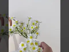 Ins Camomila Simulación Flower Bundle Daisy Fake Flower Decoración de la sala de estar Mesa de flores Bouquet de fotografía Requisitos