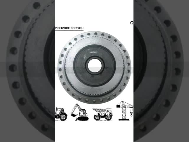 K9007383 Highly Durable DH215-7 Excavator Travel Housing For Smooth Traveling Experience video