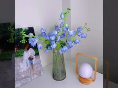 人工花 群れ花 プラエノプシス 人工花 シルク花 家庭用飾り花 結婚式の飾り花 谷の百合花 風の花