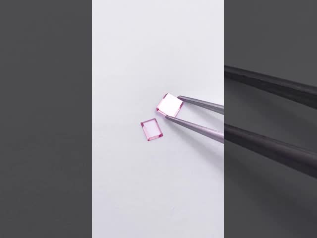 ピンク 実験室で育てた ダイヤモンド CVD または HPHT 実験室 ダイヤモンド 石