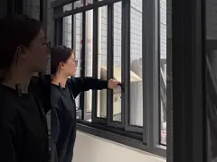 Okienko na zamówienie, okienko z aluminiowego wykończenia