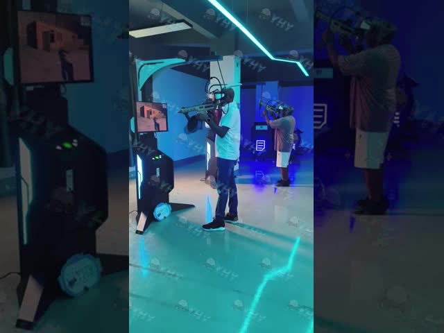 セルフサービス アーケードゲーム 9d Vr ショート マシン 32インチ 狭いベゼルモニター
