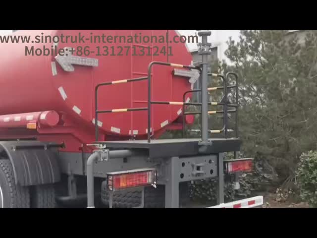 HOWO SINOTRUK 水タンクトラック 380HP 高圧洗浄機能 6×4