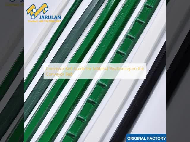 PVC Or PU Material Conveyor Belt Guide Multi Color For Material Positioning